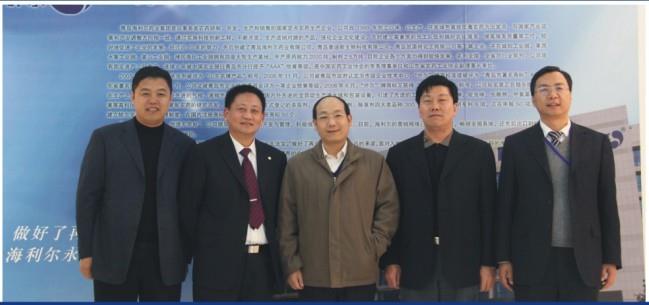 农业部药检所副所长叶纪明来公司参观调研